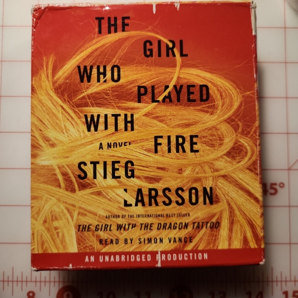The Girl Who Played with Fire by - Orange Cover